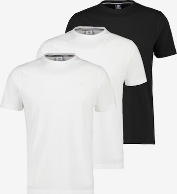 LERROS Shirt 'Basic' in Schwarz: Vorderseite