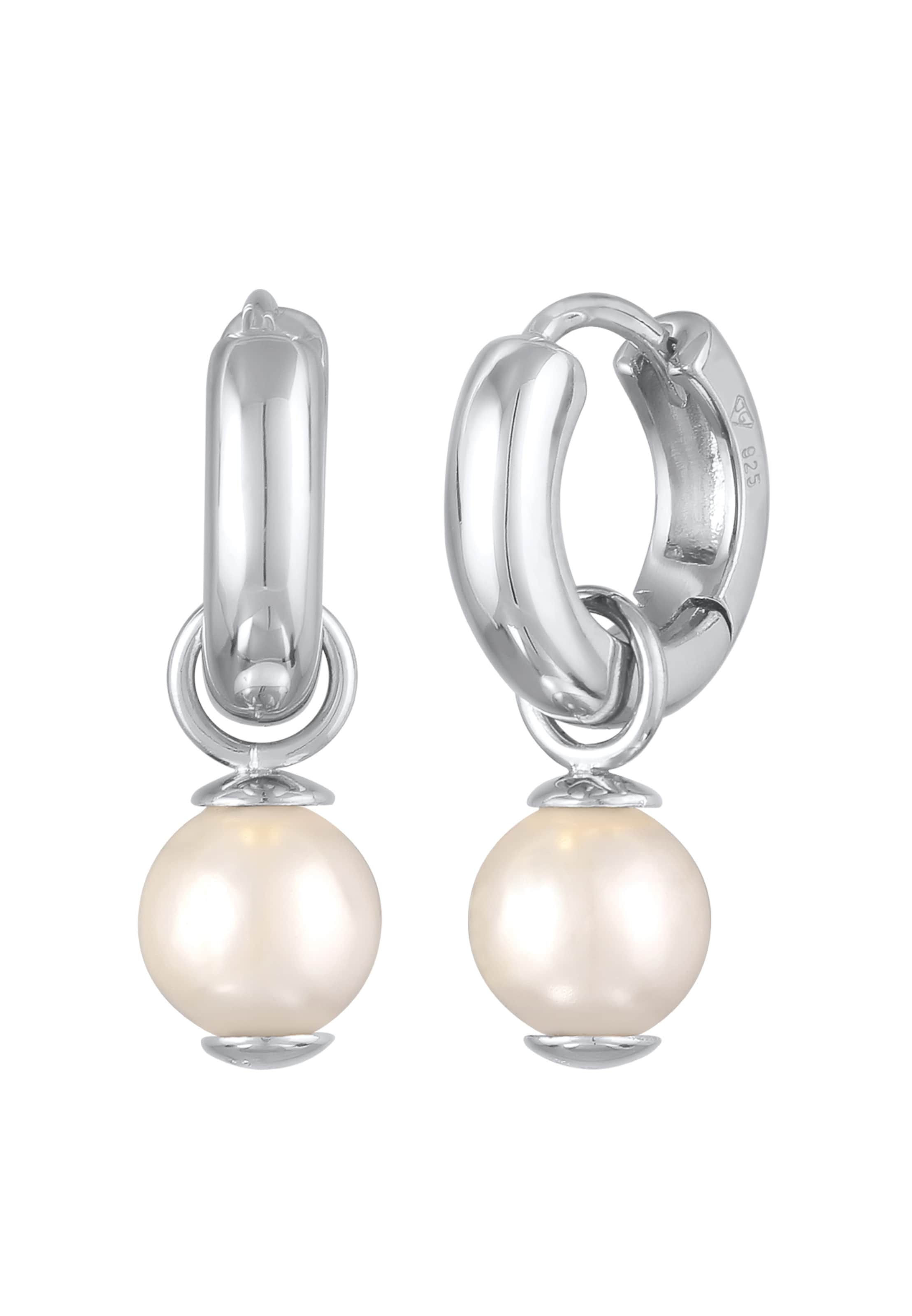 KUZZOI Ohrringe in Silber: Vorderseite