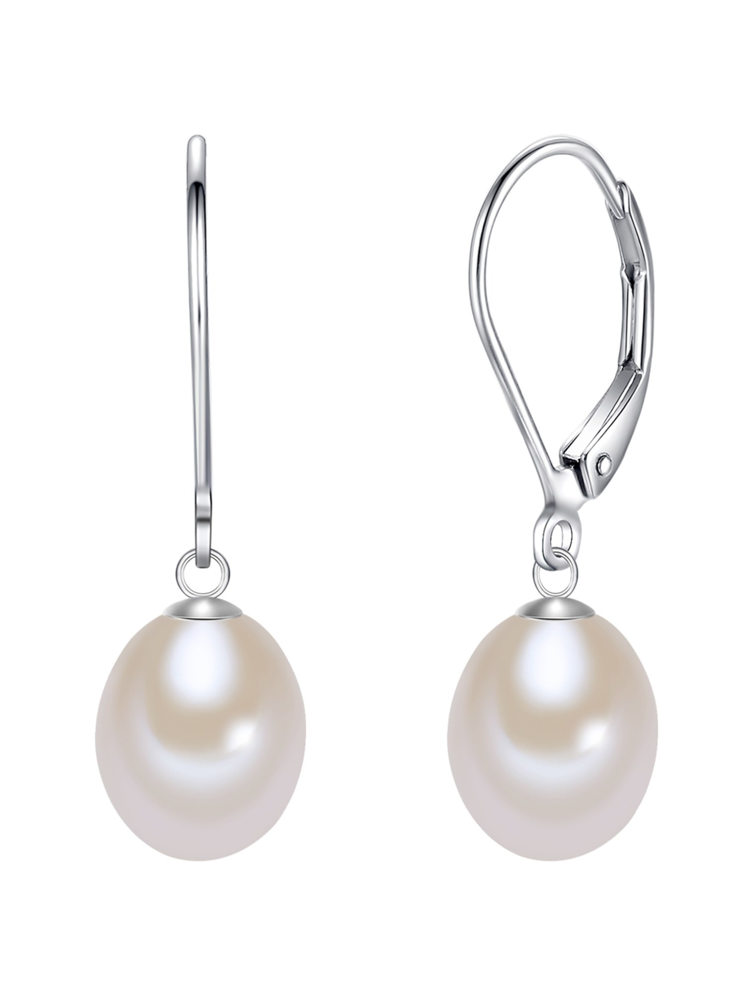 Orecchini di Lulu & Jane in argento: frontale