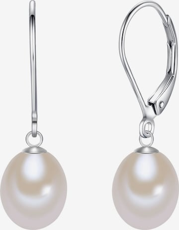 Lulu & Jane Ohrringe in Silber: Vorderseite