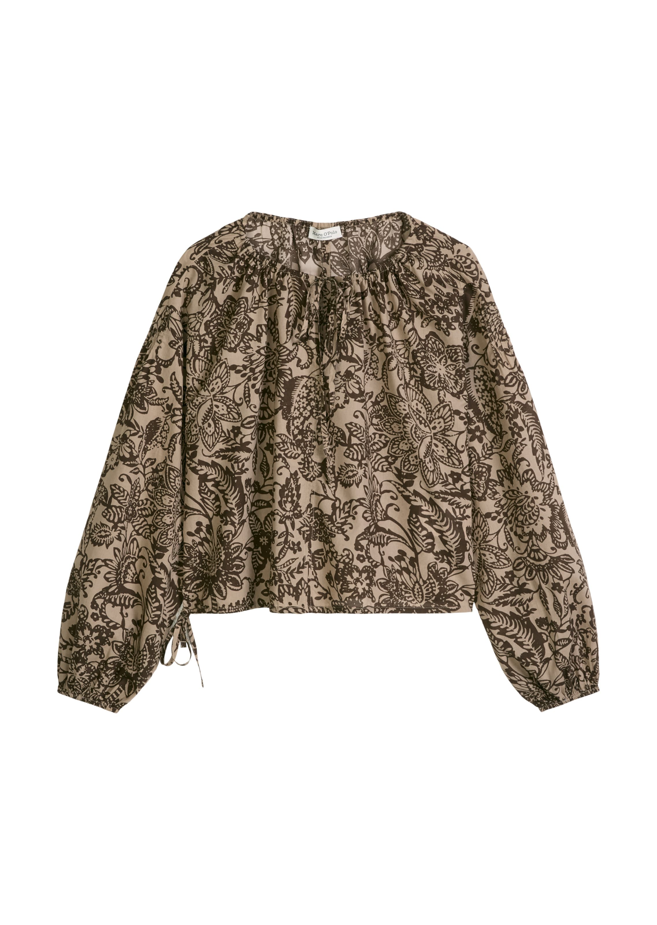 Marc O'Polo Bluse in Beige: Vorderseite