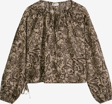 Chemisier Marc O'Polo en beige : devant