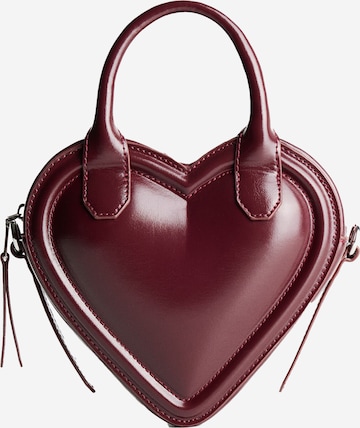 Bershka Дамска чанта в червено: отпред