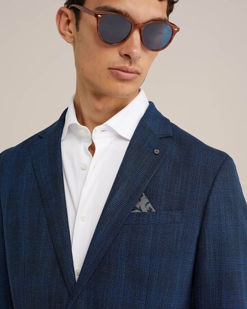 WE Fashion Слим Пиджак в Синий