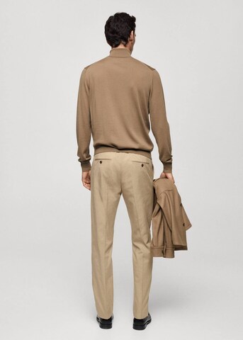 MANGO MAN Sweater 'Willy' in Brown