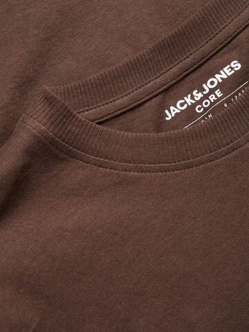 JACK & JONES Majica 'PILOU' | rjava barva