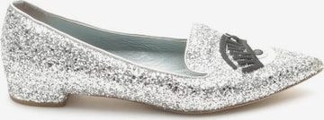 Gianni Chiarini Flats & Loafers in 40 in Silver: front