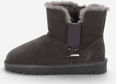 Gooce Boots 'Gabia' en gris foncé, Vue avec produit