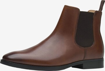 Gino Rossi Chelsea Boots in Brown: front