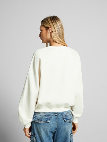 Bershka Sweatshirt in Gelb