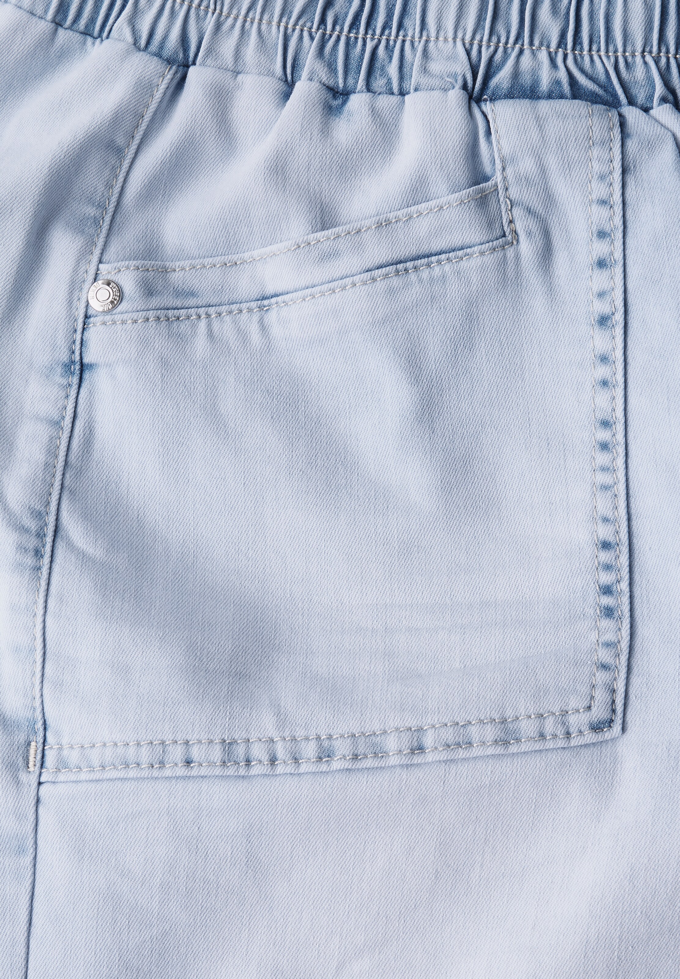 STREET ONE Loosefit Jeans in Blau