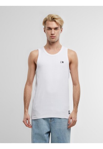 T-Shirt Starter Black Label en blanc : devant