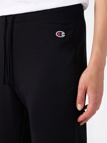 Champion Authentic Athletic Apparel Štandardný strih Nohavice - Čierna