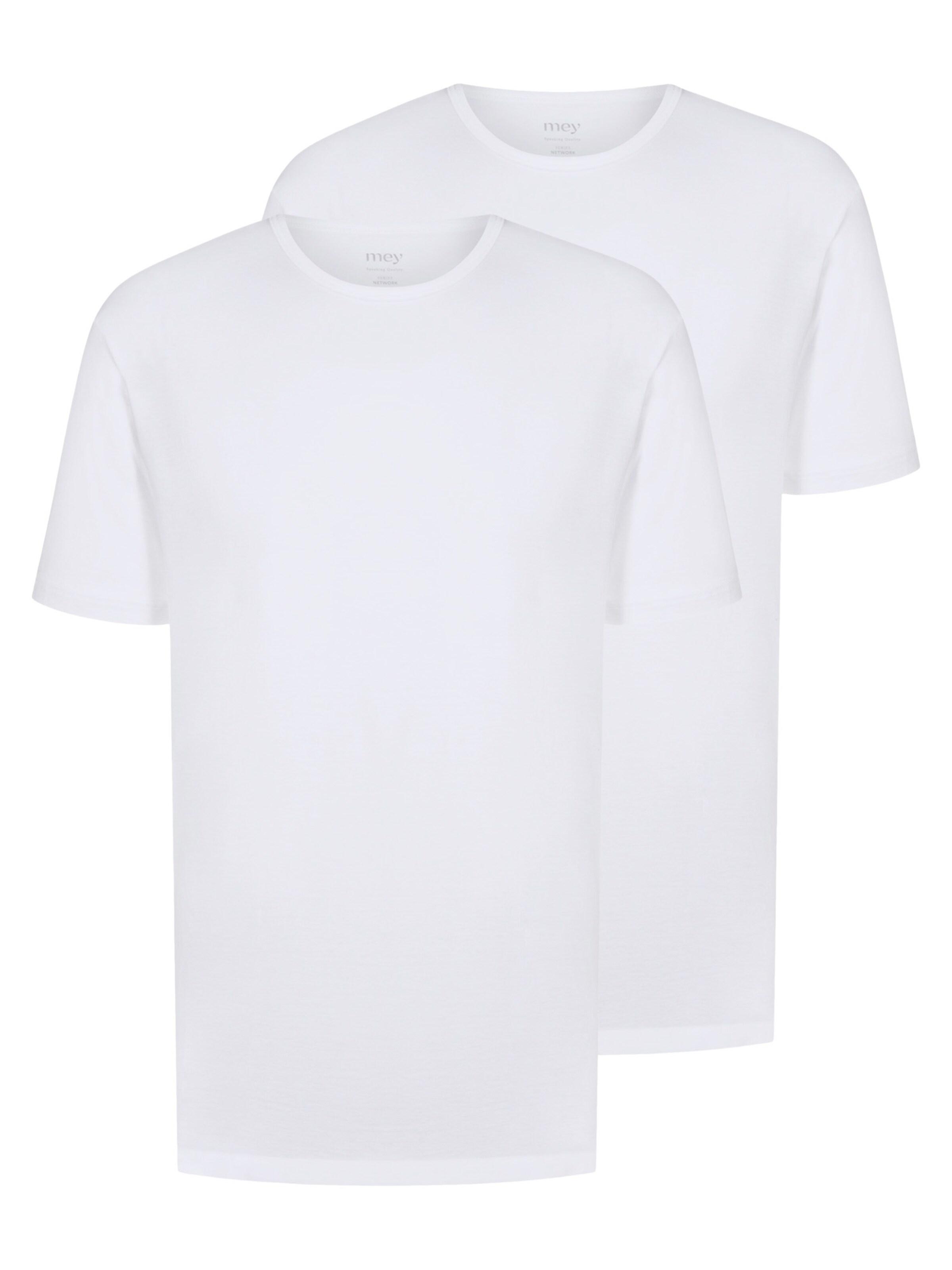 Mey Undershirt 'Network' in White: front
