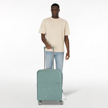 American Tourister Trolley 'Starvibe' in Grün