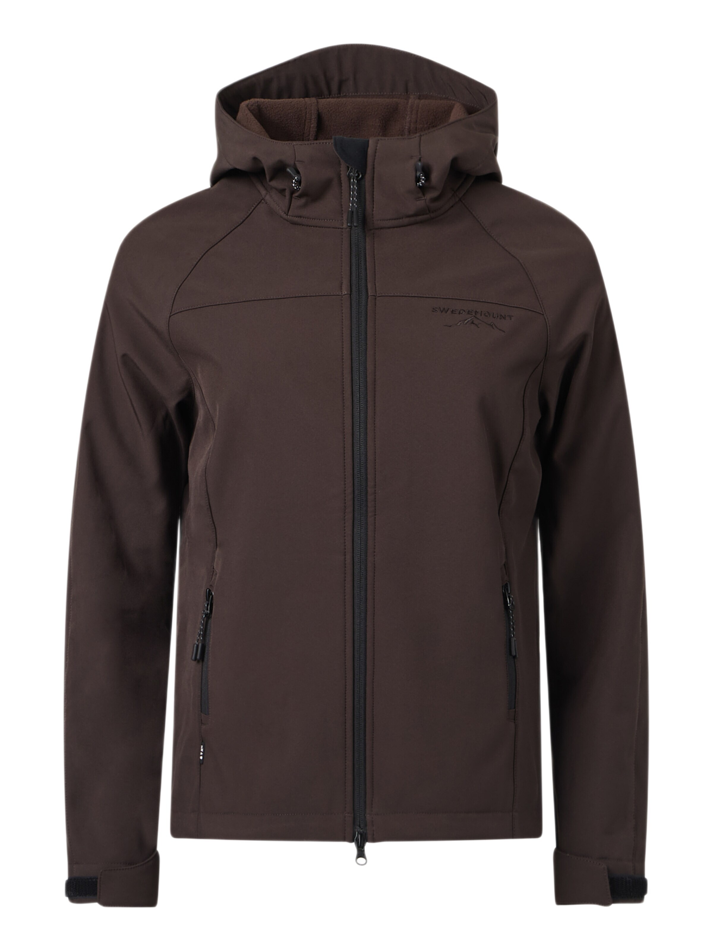 Veste outdoor 'Stryn' SWEDEMOUNT en marron : devant