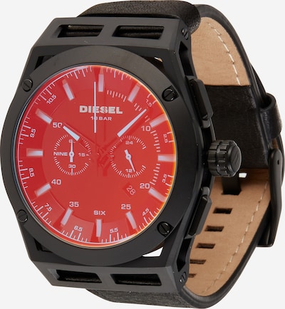 DIESEL Analoog horloge in de kleur Rood / Zwart, Productweergave