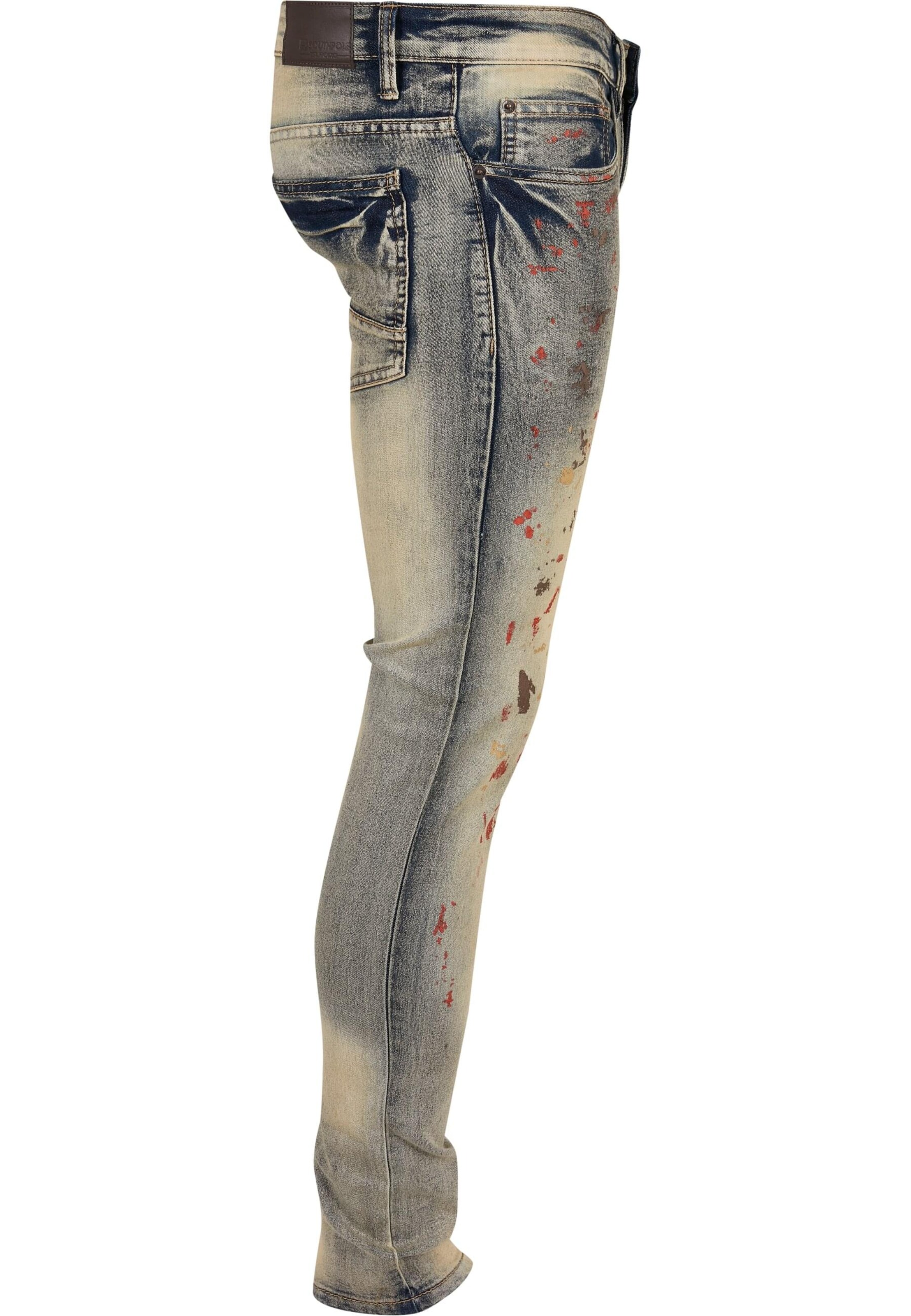 SOUTHPOLE Regular Дънки в пъстро