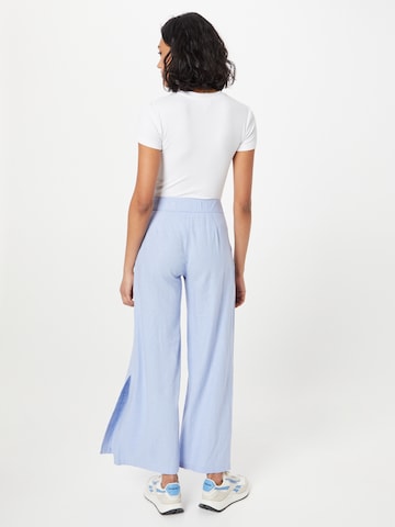 Wide Leg Pantalon 'RESORT' Abercrombie & Fitch en bleu