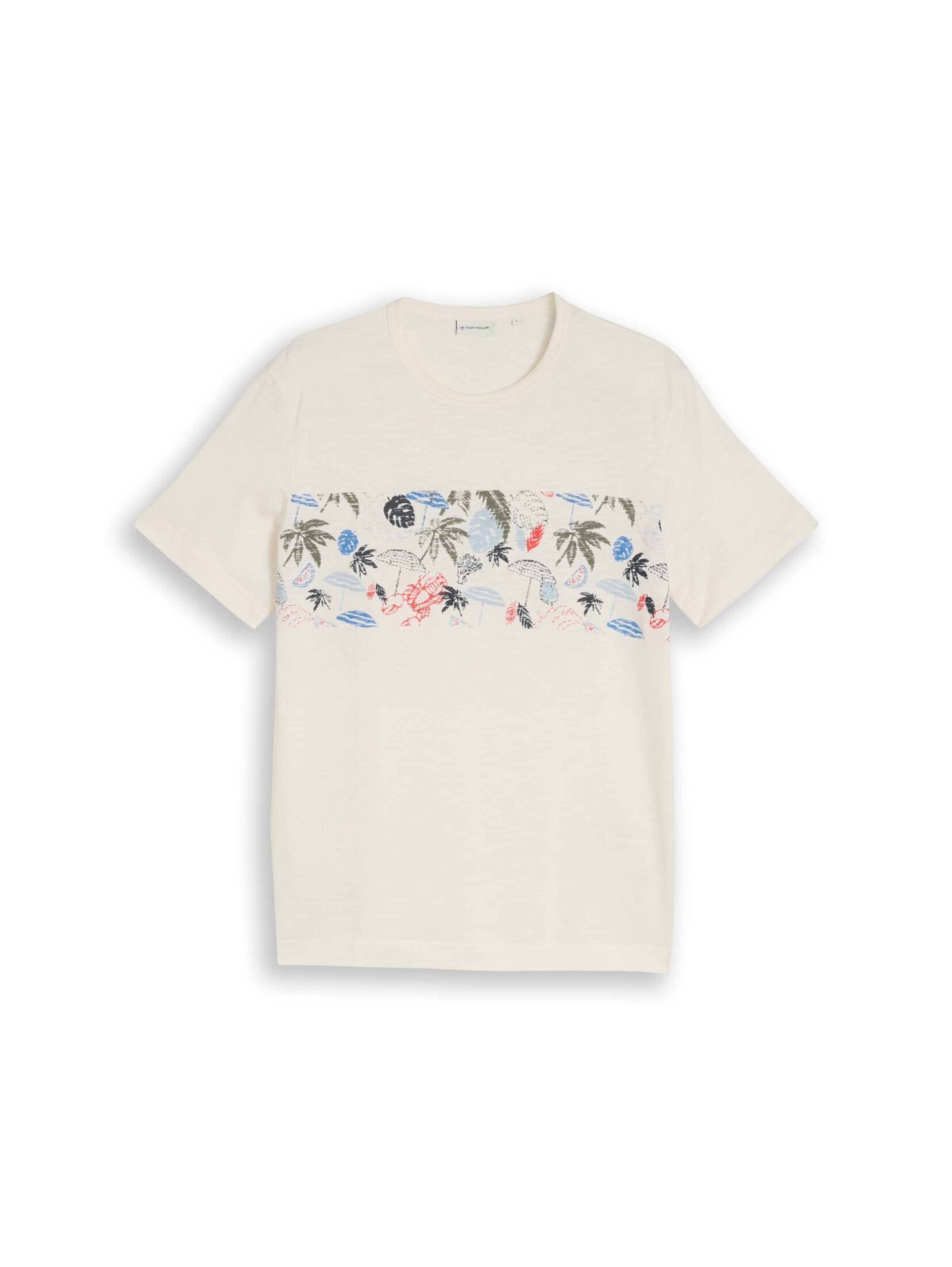 TOM TAILOR T-Shirt in Braun: Vorderseite