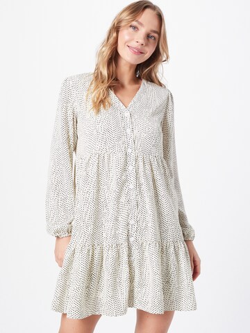 In The Style Shirt Dress 'JAC JOSSA' in White: front