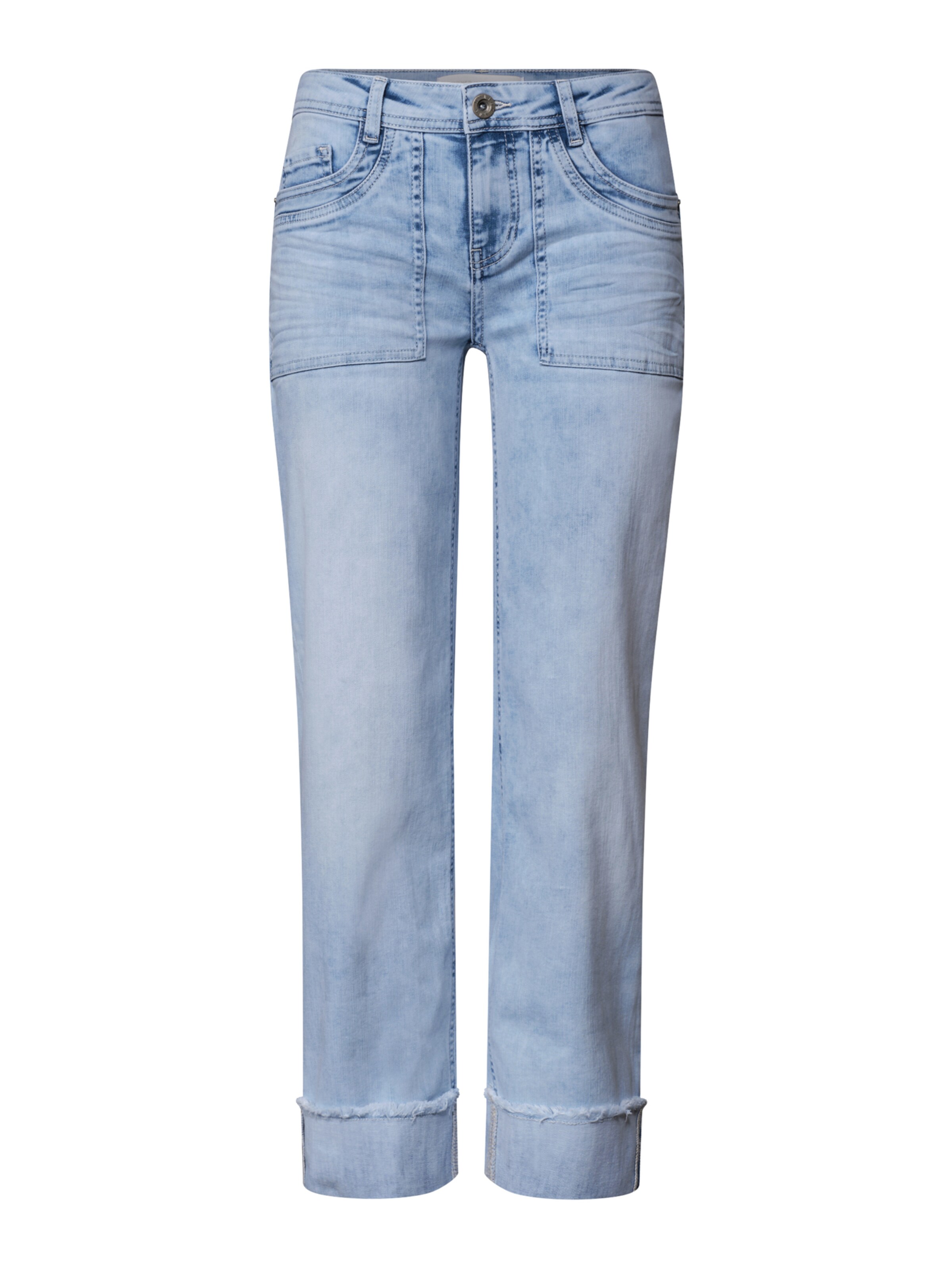 STREET ONE - regular Vaquero 'Amalia' en azul: frente