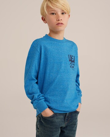 WE Fashion Shirts i blå: forside