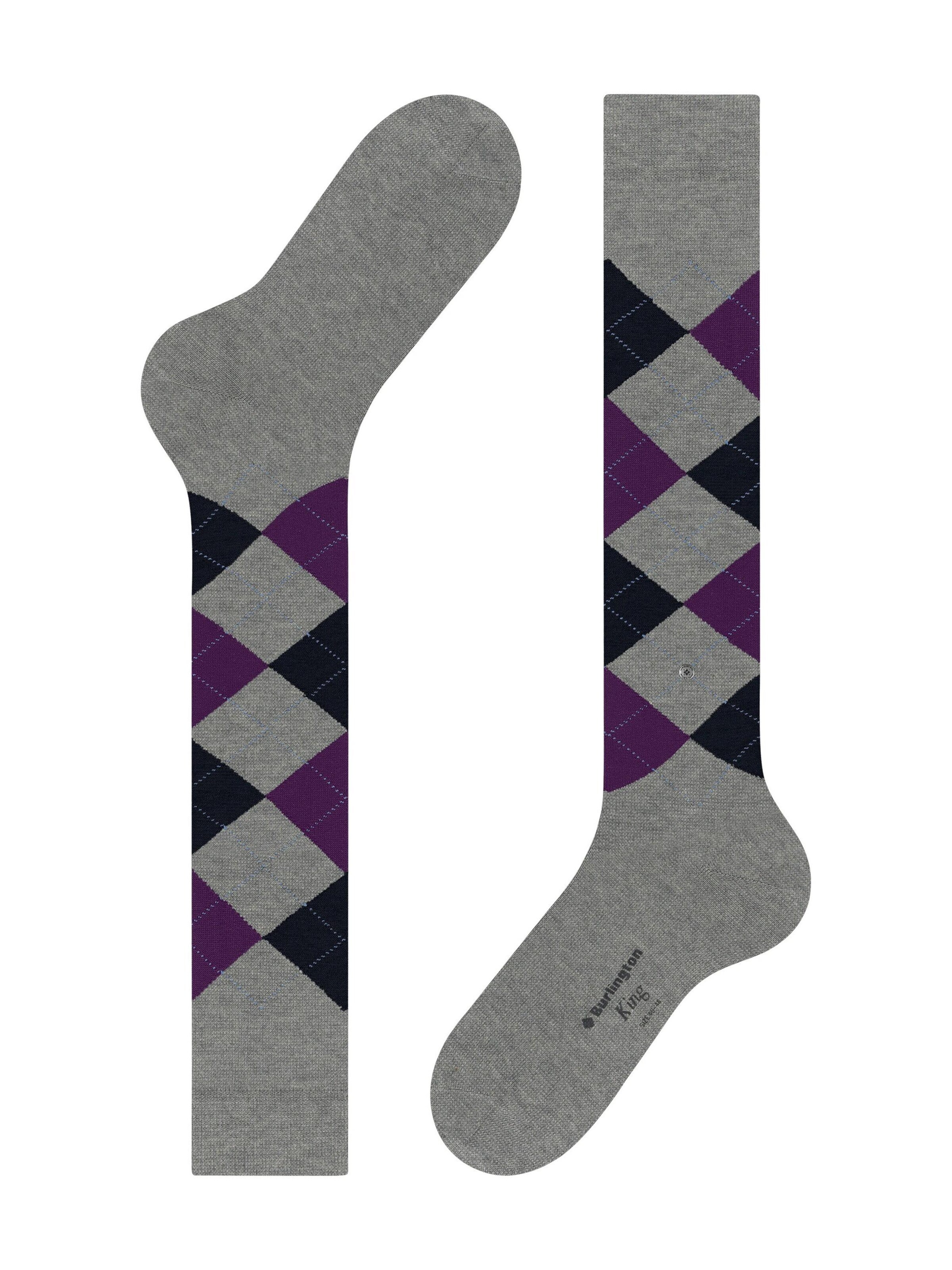 BURLINGTON Kniestrümpfe 'King'‌‌ in Blau