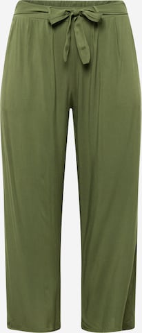 Wide leg Pantaloni 'Cira' di Z-One in verde: frontale