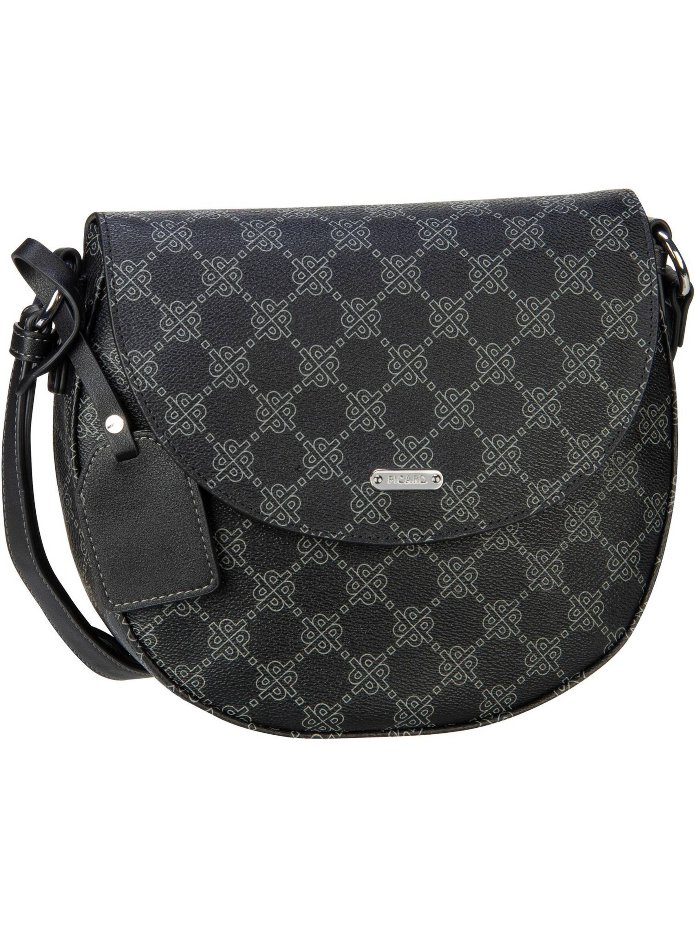 Picard Umhängetasche 'Euphoria' in Schwarz: Vorderseite