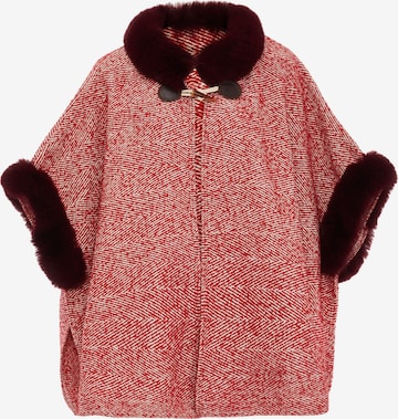 FRAULLY Кейп в Красный: спереди