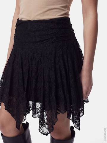 PIECES - Falda 'PCAnnie' en negro