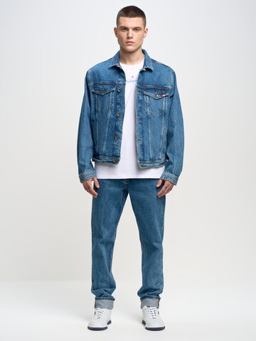 BIG STAR Tapered Jeans 'Authentic' in Blauw