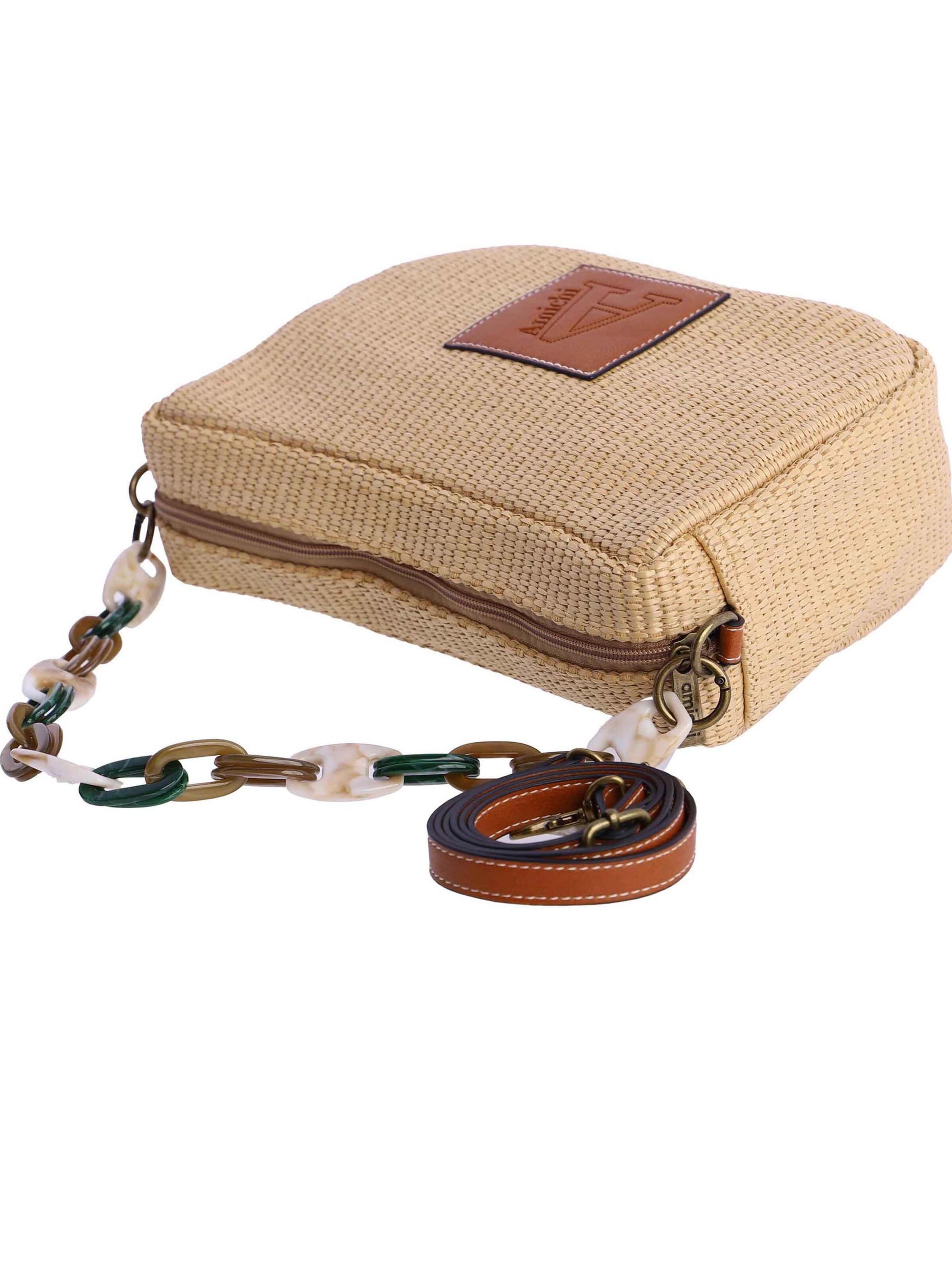Amichi - Bolso de hombro en beige