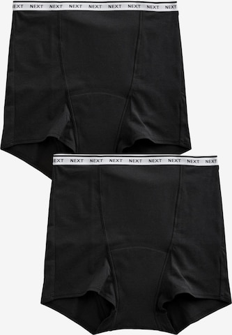 juoda Next Kelnaitės paaukštintu liemeniu: priekis