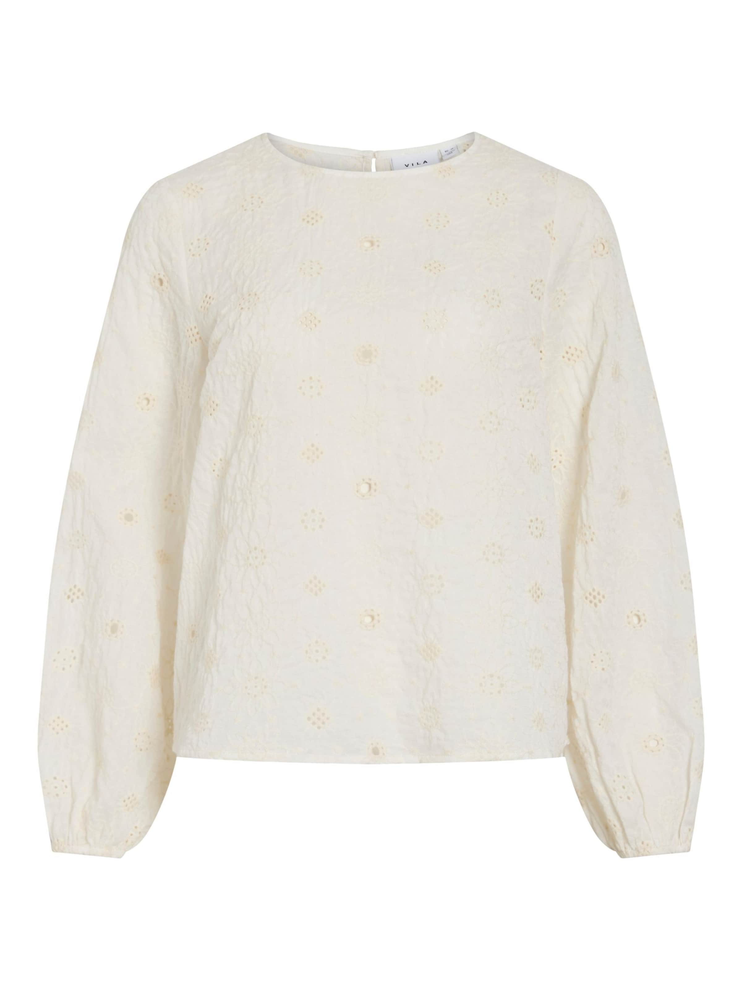 Camicia da donna 'VITina' di VILA in bianco: frontale