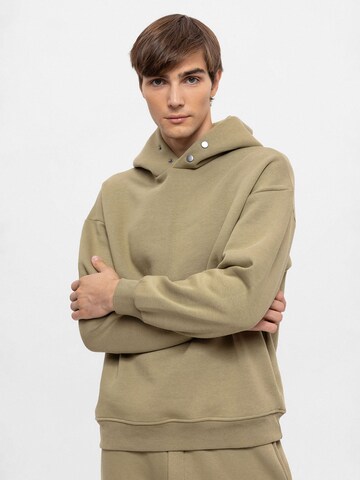 Antioch Sweatshirt in Groen: voorkant