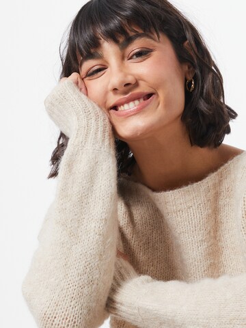 ONLY Sweater 'JAZZIE' in Beige