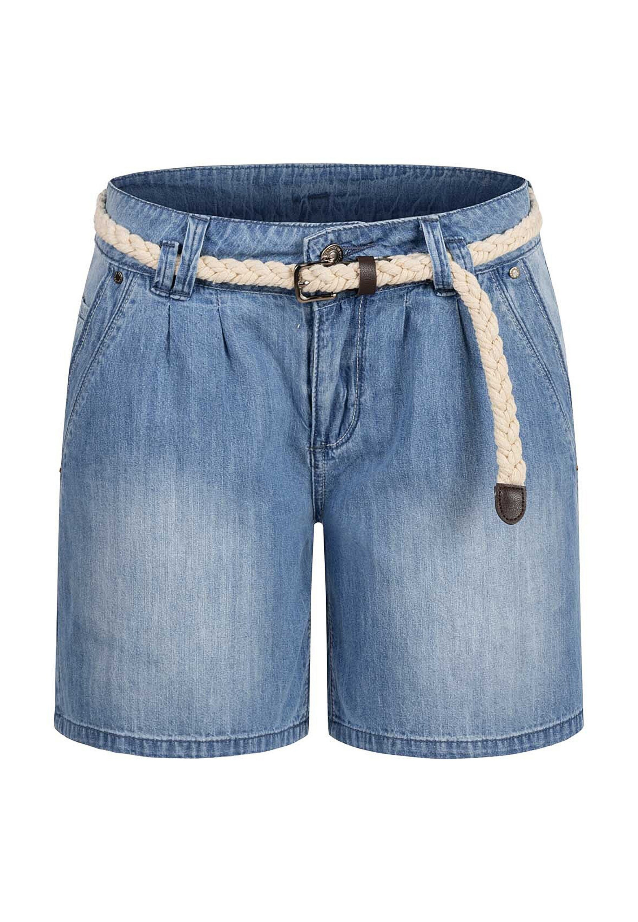 Cloud5ive Regular Pleat-front jeans in Blue: front