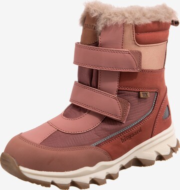 BISGAARD Snow Boots 'Eddie' in Pink: front