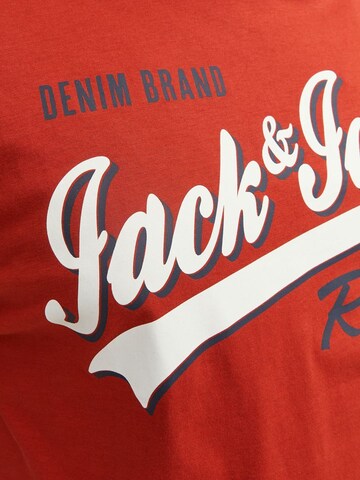 Jack & Jones Plus Shirt in Orange