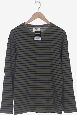 WOOD WOOD Pullover M in Grün: Vorderseite