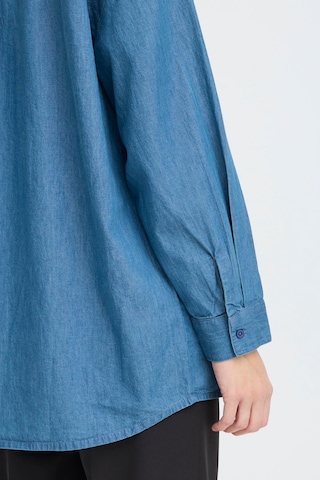 ICHI Shirt in Blue