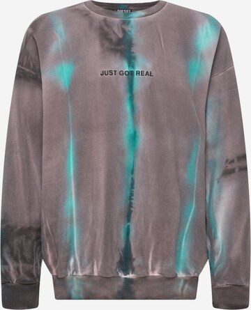 DIESEL Sweatshirt 'MART' in Grey: front