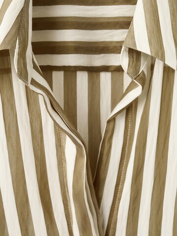 MANGO Blúz 'RAYO' - zöld