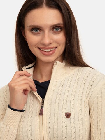 Jacey Quinn Πλεκτή ζακέτα σε μπεζ