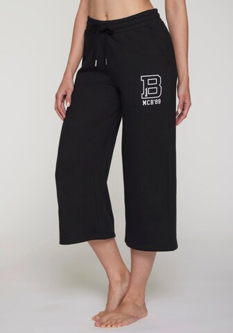 BENCH Wide Leg Hose in Schwarz: Vorderseite