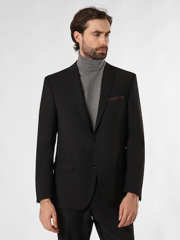 Finshley & Harding Regular fit Suit Jacket in Black: front