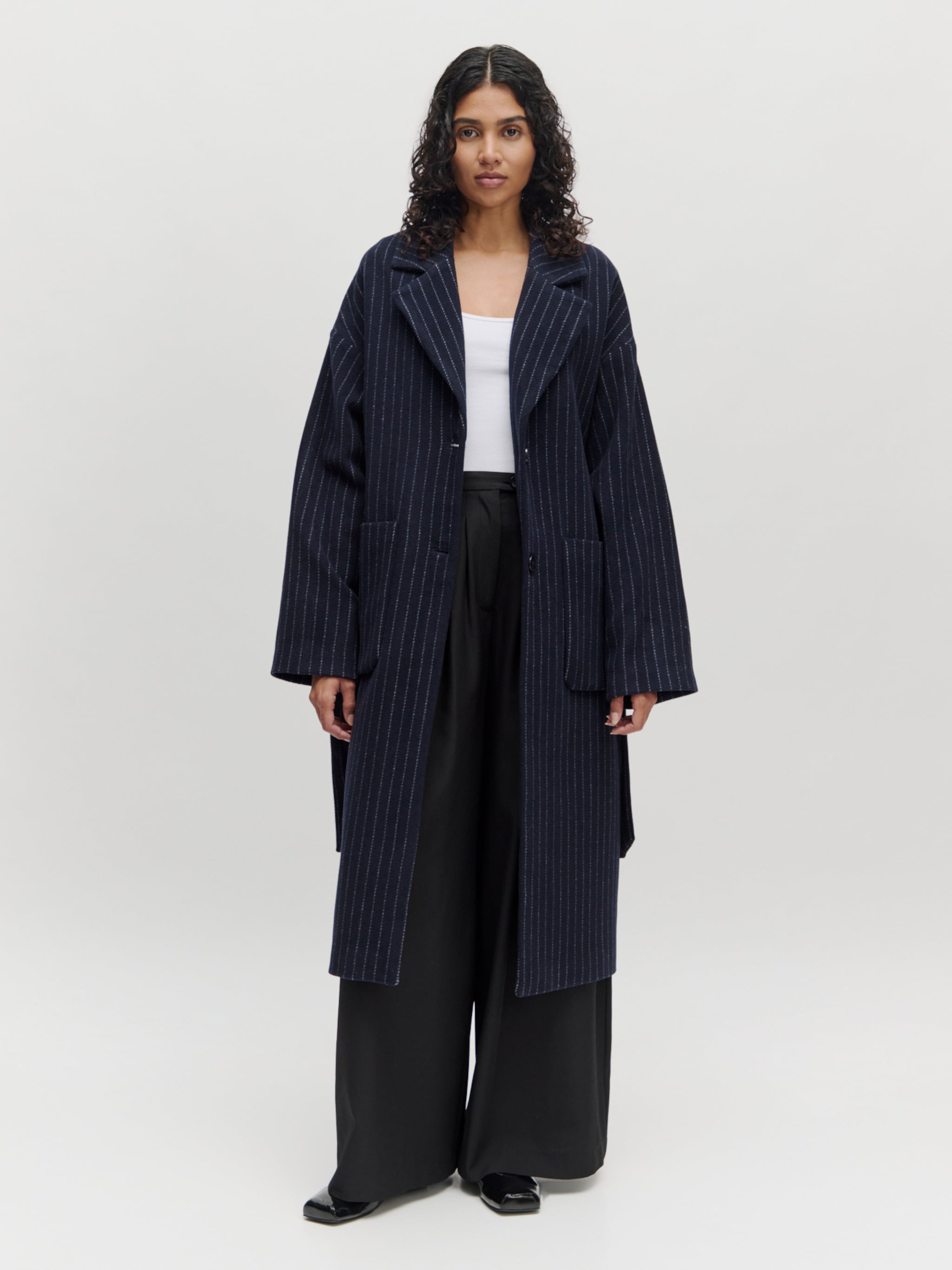 EDITED Producten Tussenmantel 'Santo' Blauw