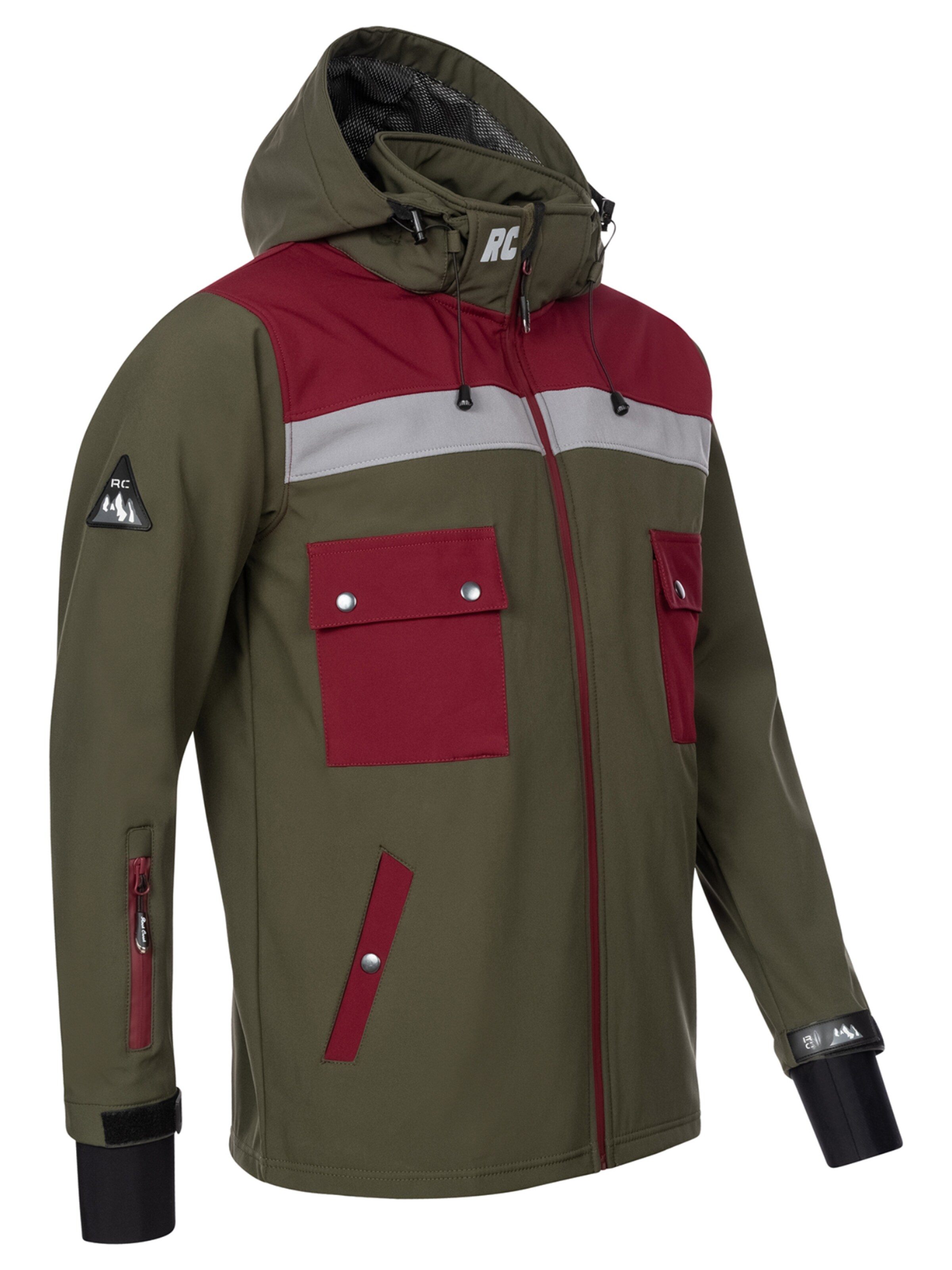 Rock Creek Outdoorjacke in Grün